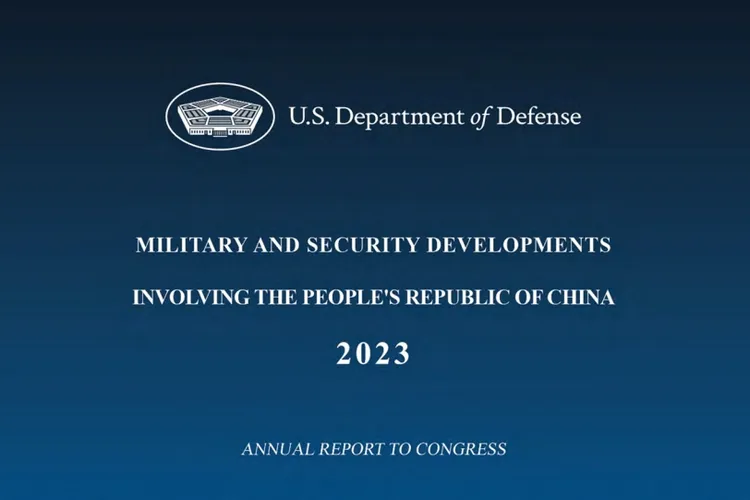 翻攝美國國防部「有關中華人民共和國的軍事與安全發展」網頁