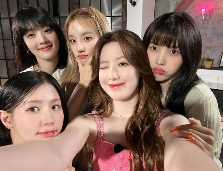 韓國女團(G)I-DLE。翻攝(G)I-DLE的IG