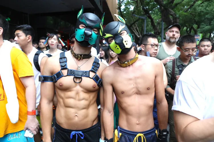 同志大遊行現場。攝影中心