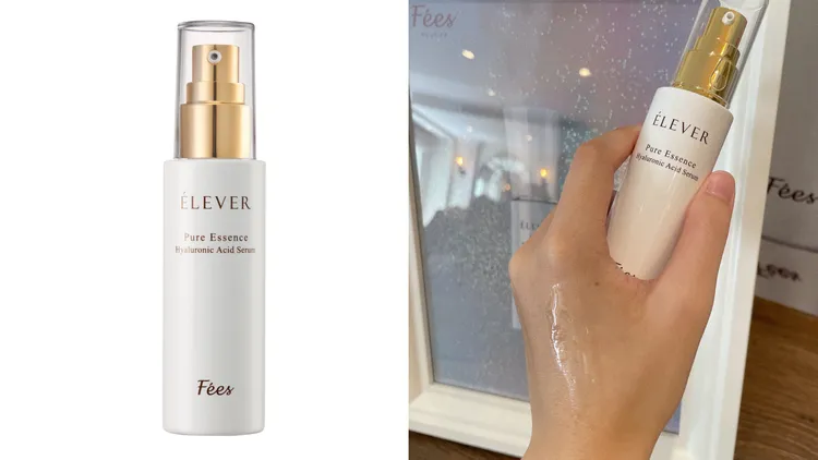 玻尿酸精華原液，50ml／1080元。左圖品牌提供、右圖張家玲攝