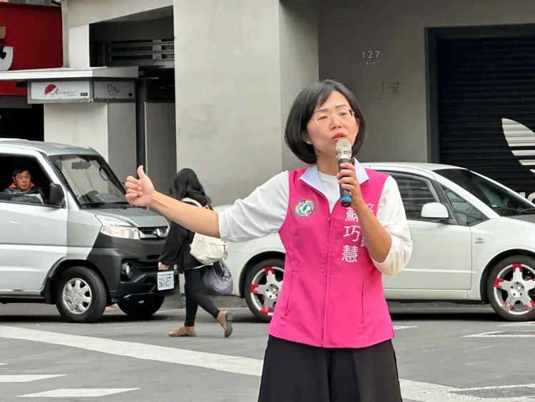 民進黨立委蘇巧慧。潘袁詩羽攝