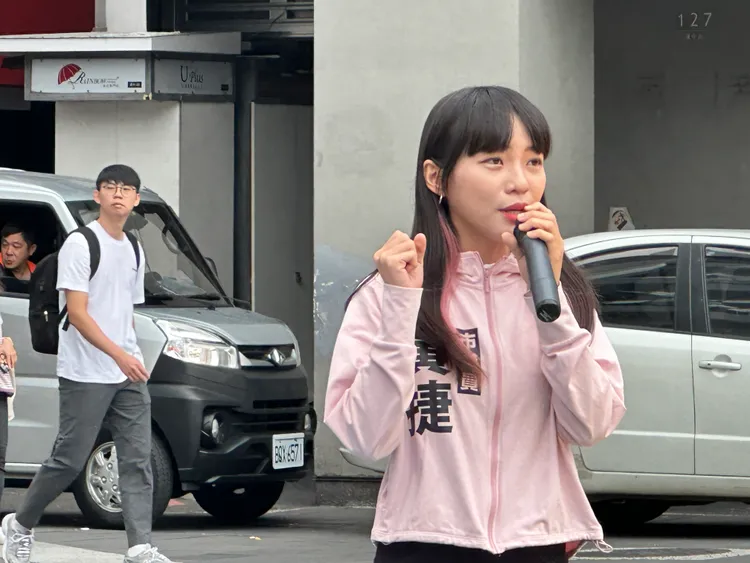 高雄市議員黃捷。潘袁詩羽攝