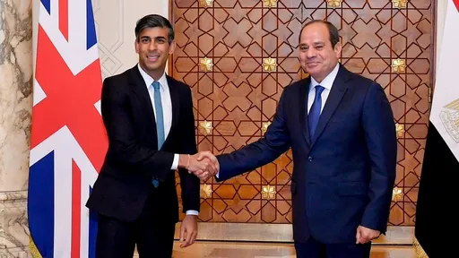 英相會巴勒斯坦與埃及領袖 重申支持「兩國方案」