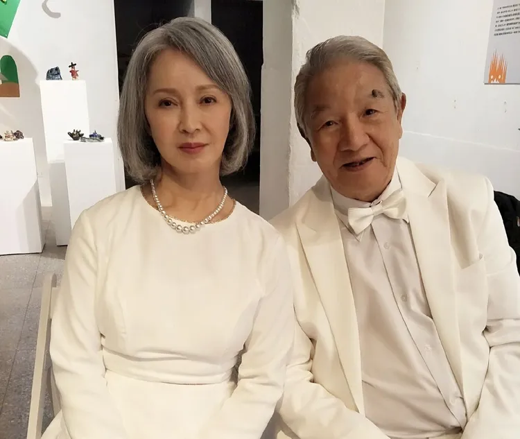 丁強與老婆李璇恩愛52年。資料照片
