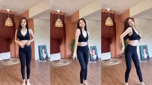 这次不玩空中瑜珈 动起来!正妹热舞也是很带劲