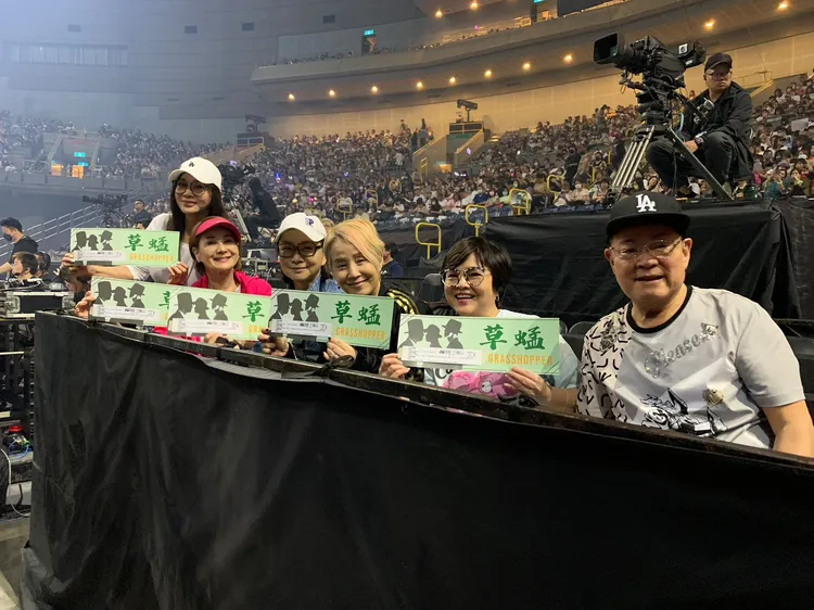 「最美歐巴桑」陳美鳳、向娃、張瓊姿、李明依、紀寶如、劉福助到場力挺。開麗娛樂提供