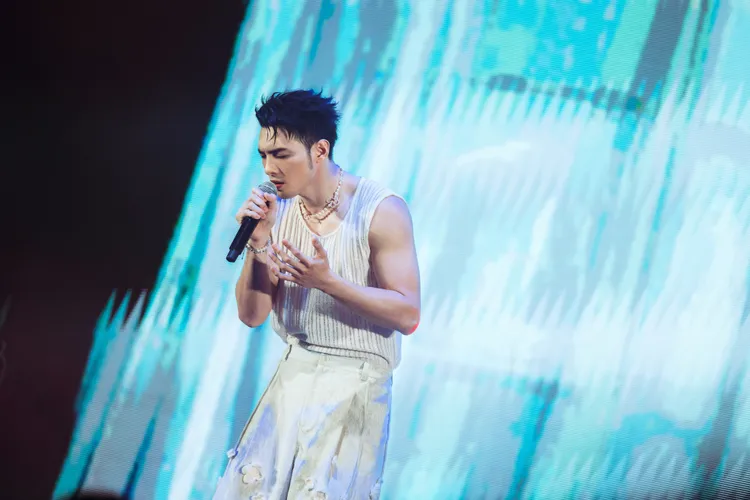 黃偉晉出道12年，首度在香港舉辦個唱。重星音樂提供