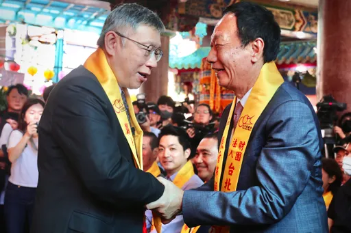 甩開侯友宜!柯文哲到郭台銘家吃午餐 談話內容曝光