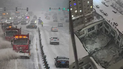 中國黑龍江體育館又見坍塌!釀3死 扛不住暴風雪奪命