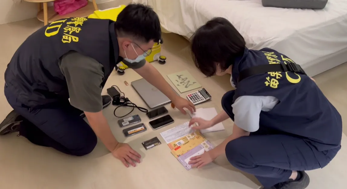 警方起獲贓物。民眾提供
