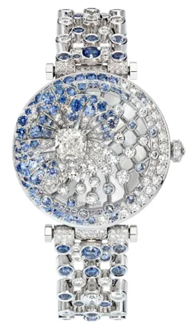 宋慧喬當天選搭的Pensée系列18K白金神祕腕錶。品牌提供