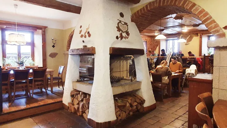 捷克維索奇納州的U Hraběnky餐廳。林芳如攝