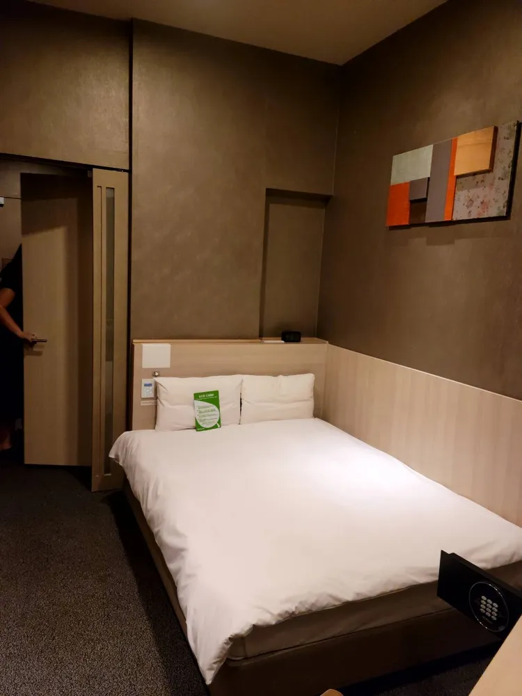 首爾一間旅館的客房。讀者提供