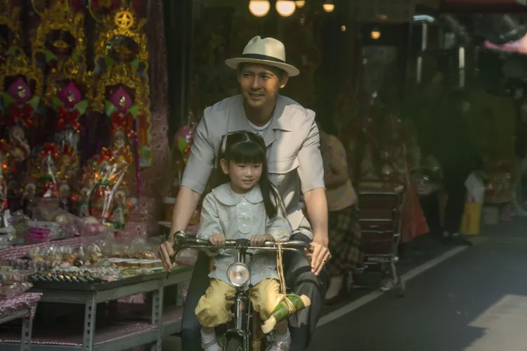 周渝民在片中畫老妝。甲上提供