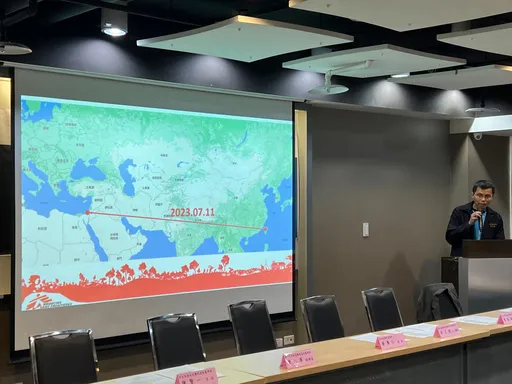 加薩醫院遭轟炸！無國界醫洪上凱撤退　長庚端特大號豬腳麵線洗塵