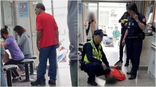 郵局遭搶警鈴大作！匪持刀喊「我有槍」　顧客淡定看猴戲