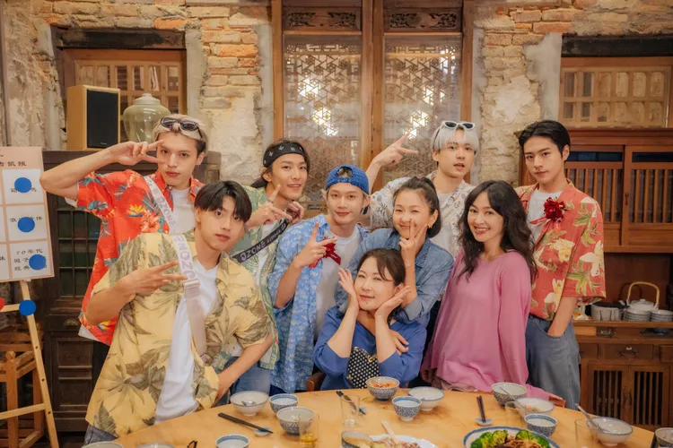 嘉賓張秀卿、六月、蔡燦得上《Ozone夏日青春冒險》。MyVideo提供