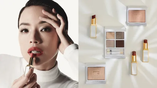 舒淇一抹就变「人间尤物」! TOM FORD高级香槟妆造派对焦点