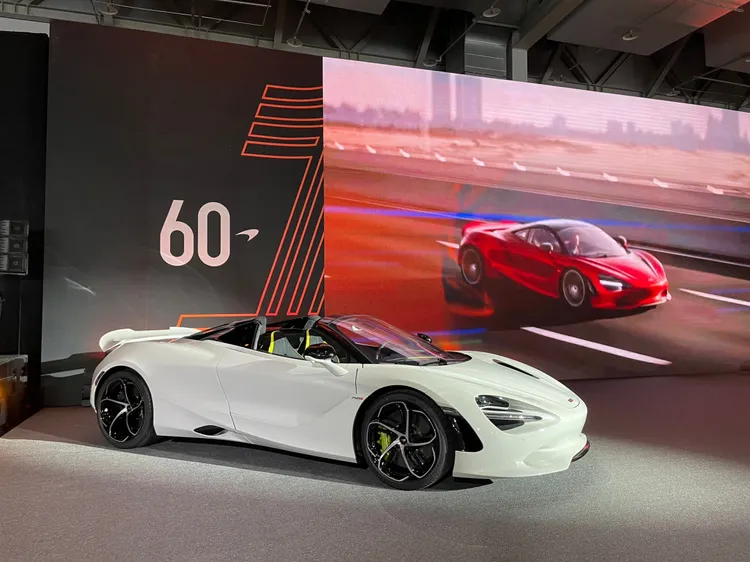 全台首輛McLaren 750S Spider也在此次活動中亮相。林浩昇攝