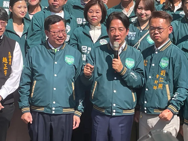 賴清德表示，台灣禁不起紛亂，也禁不起試驗。張沛森攝