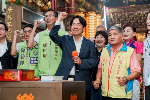 遭侯友宜酸「台獨金孫轉性談和平」　賴清德：藍選舉伎倆就是「用戰爭恐嚇人民」