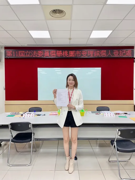 美女刺客馬治薇投入立委選戰 想為桃園年輕人拚一次