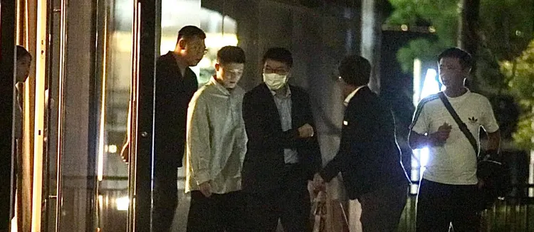 徐巧芯問，10月27日晚上梁文傑副主委去了哪裡？是不是裡面的招待所？翻攝徐巧芯臉書