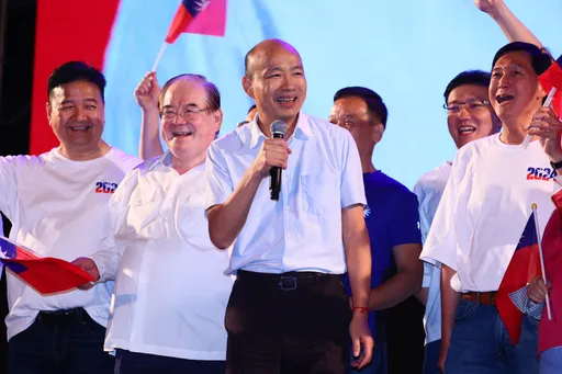 國民黨不分區登記了!韓國瑜領軍精神喊話 朱立倫期許成為「最佳助選員」