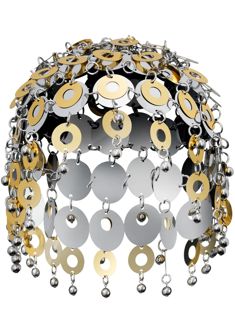 Rabanne H&M珠飾圓片頭飾，5999元。品牌提供