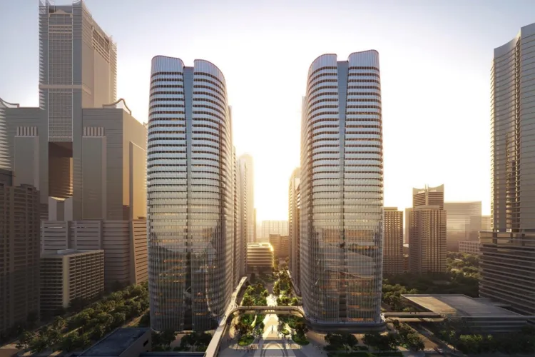 興富發特貿三建築外觀。高市都發局提供 