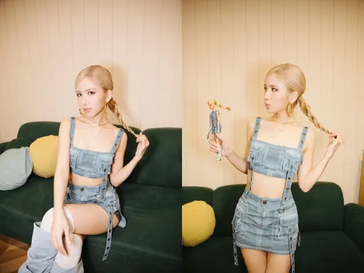 正妹歌手剷肉20公斤辣成小辣椒 中空套裝曬超細螞蟻腰