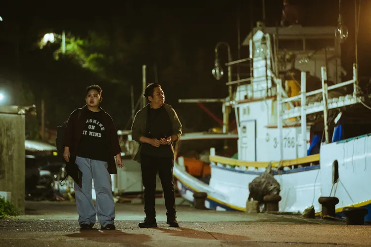 卜學亮（右）與大文。CATCHPLAY提供