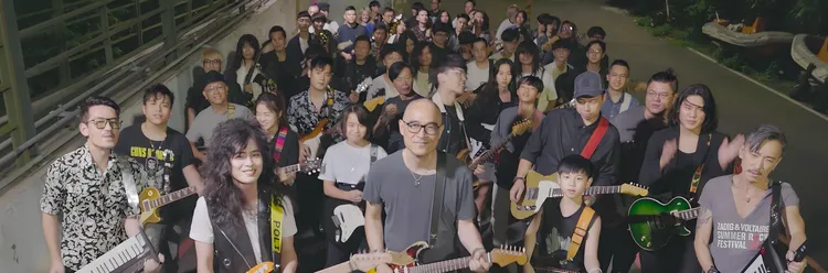 Lee Q新歌MV，邀來百位音樂人力挺。Lee Q Music提供