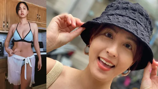 從小被嫌屁股大!魏蔓「像是我做錯了什麼」 曬裸背秀臀辣翻了