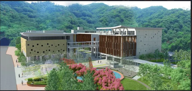 二殯二期整建工程模擬圖。翻攝台北市殯葬管理處官網