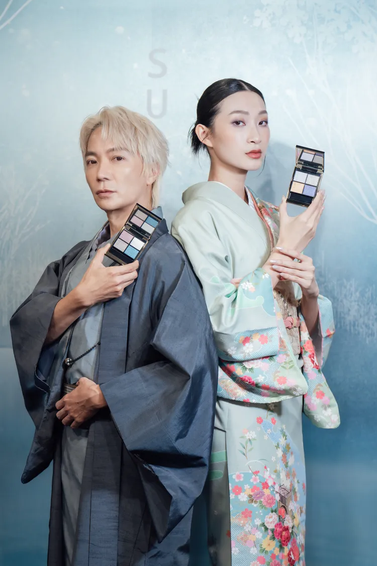 專業彩妝師曾亞凡（左）。品牌提供