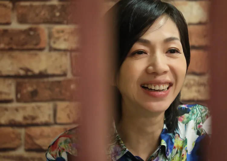 萬芳私下也會放空耍廢。攝影中心攝