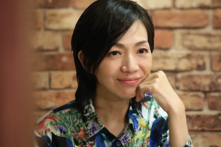 萬芳憑藉阿英一角入圍金馬60最佳女配角。攝影中心攝