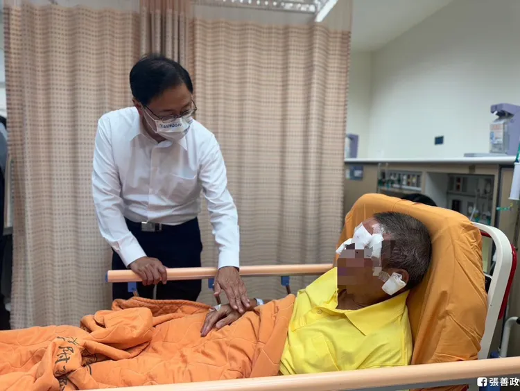 翻攝自張善政臉書