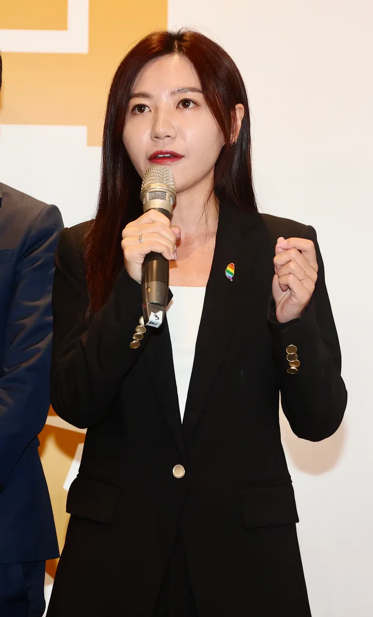 吳沛憶呼籲將新政治還給年輕世代。彭欣偉攝