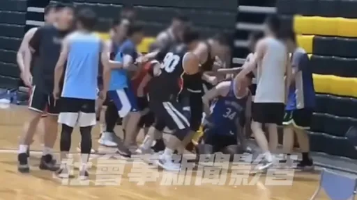 打球變打架！南一中球場委外爆出「少林籃球」　掏西瓜刀叫囂嚇壞一票人