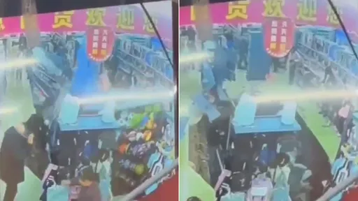 超市開幕隔天「大規模崩塌」2客墜坑受傷 地板下竟有玄機