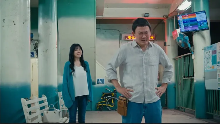 韓瑜（左）、王識賢因失約真相爆發爭吵。華視提供