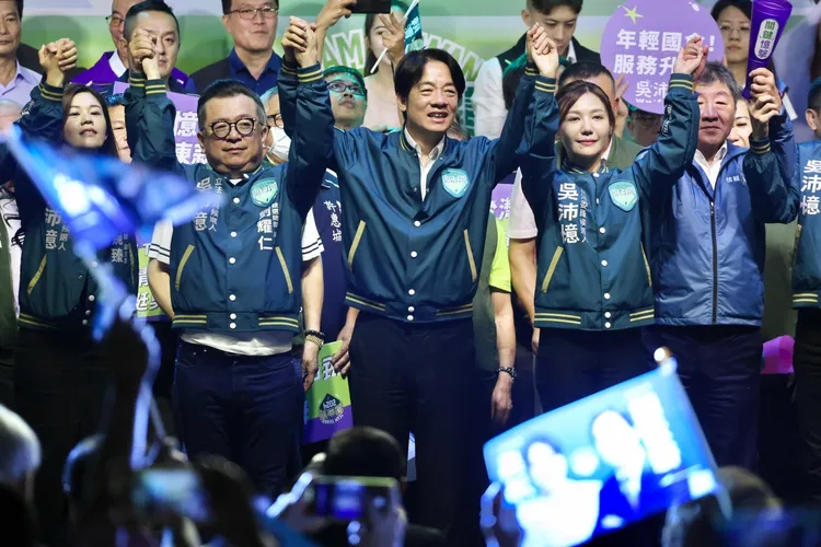 賴清德出席力挺吳沛憶。林林攝