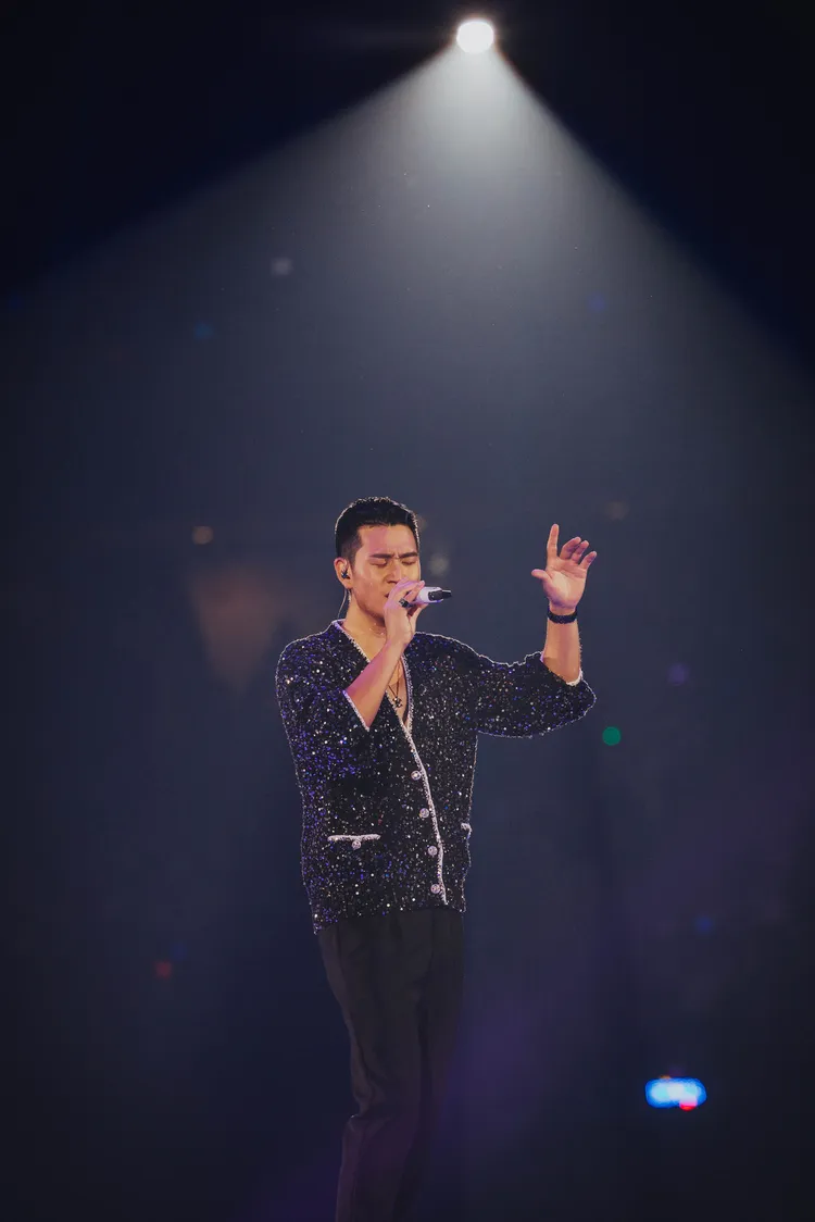 周興哲的歌聲讓歌迷難忘。星空飛騰