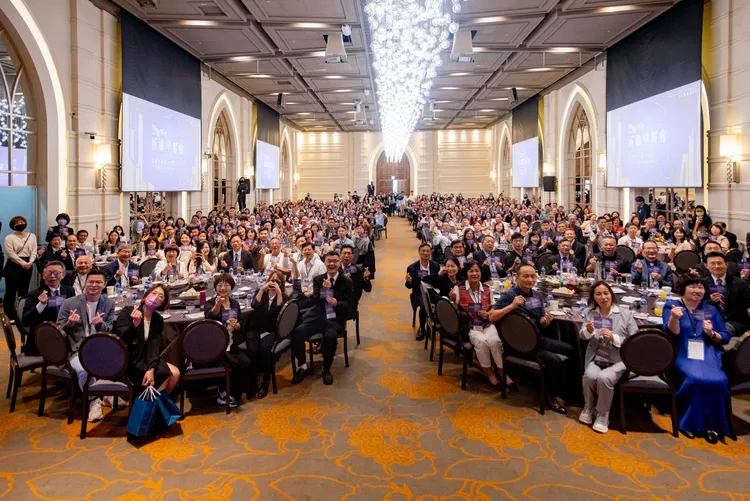 桃園城市祈禱早餐會。桃園市府提供