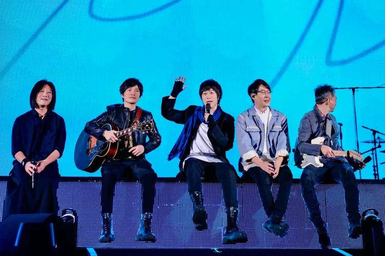五月天上海演唱會8場共吸36萬人朝聖。相信音樂提供