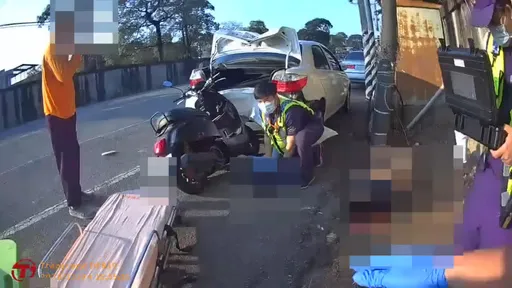 女子騎機車載兒子撞上汽車 3歲男童疑因這原因不治