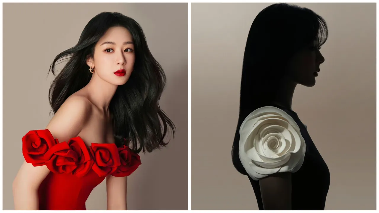 VALENTINO宣布楊紫成為品牌大使。翻攝VALENTINO微博