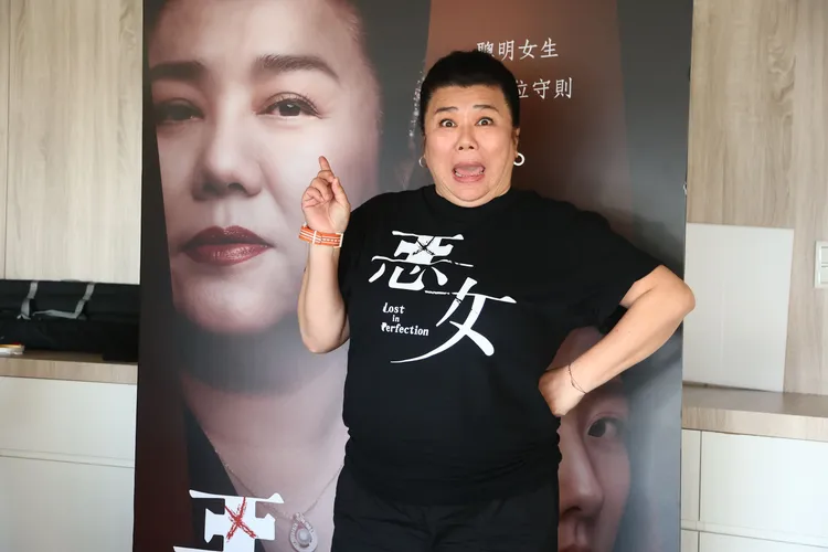 林美秀飾演和自己反差很大的蛇蠍女。彭欣偉攝